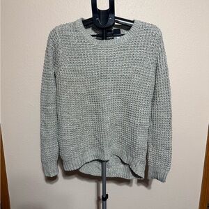 Rue21 Textured Gray Crew Neck Sweater